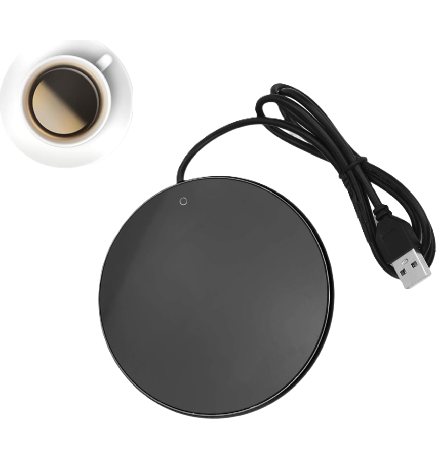 3 Levels Temperature Smart USB Heating Coaster Coffee, Tea & Appliances Beverage Warmers