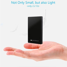 Load image into Gallery viewer, Tech Dual USB Output Super Slim Power Bank Ultra Thin, 3000mAh Portable Charger Mini External Phone Battery Pack Small Dual Outlet