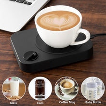 Load image into Gallery viewer, Coffee Mug Warmer, Coffee Warmer for Desk with Auto Shut Off &amp; 3 Temperature Settings, Smart Coffee Cup Warmer for Desk