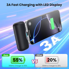 Load image into Gallery viewer, Mini Portable Charger for iPhone 17/16/15 Series,Upgraded 5500mAh PD Fast Charging USB-C Power Bank