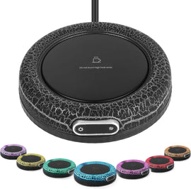 Smart Constant Warm Coaster, Volcano Warm Coaster,Coffee Mug Warmer,Home Desktop Ambient Light,Coffee Mug Warmer